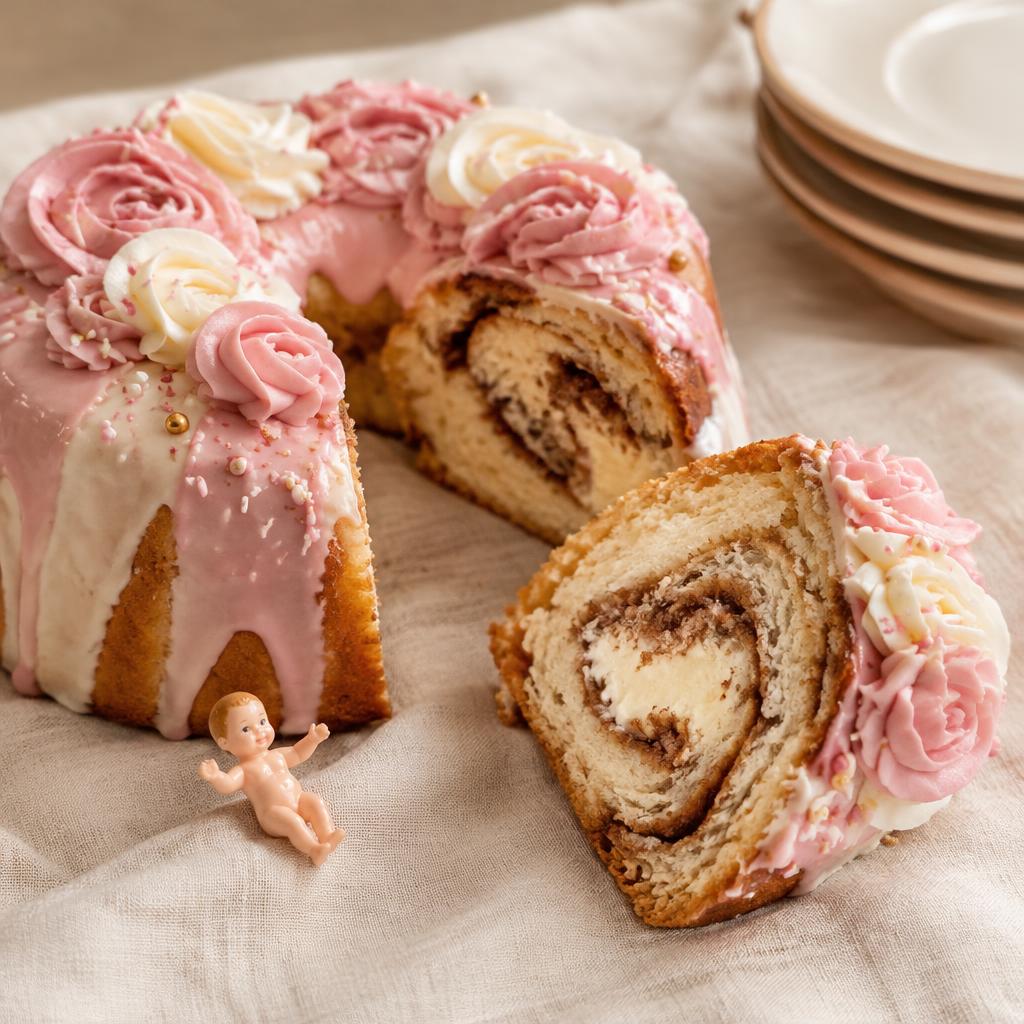 Custom king cake king cake